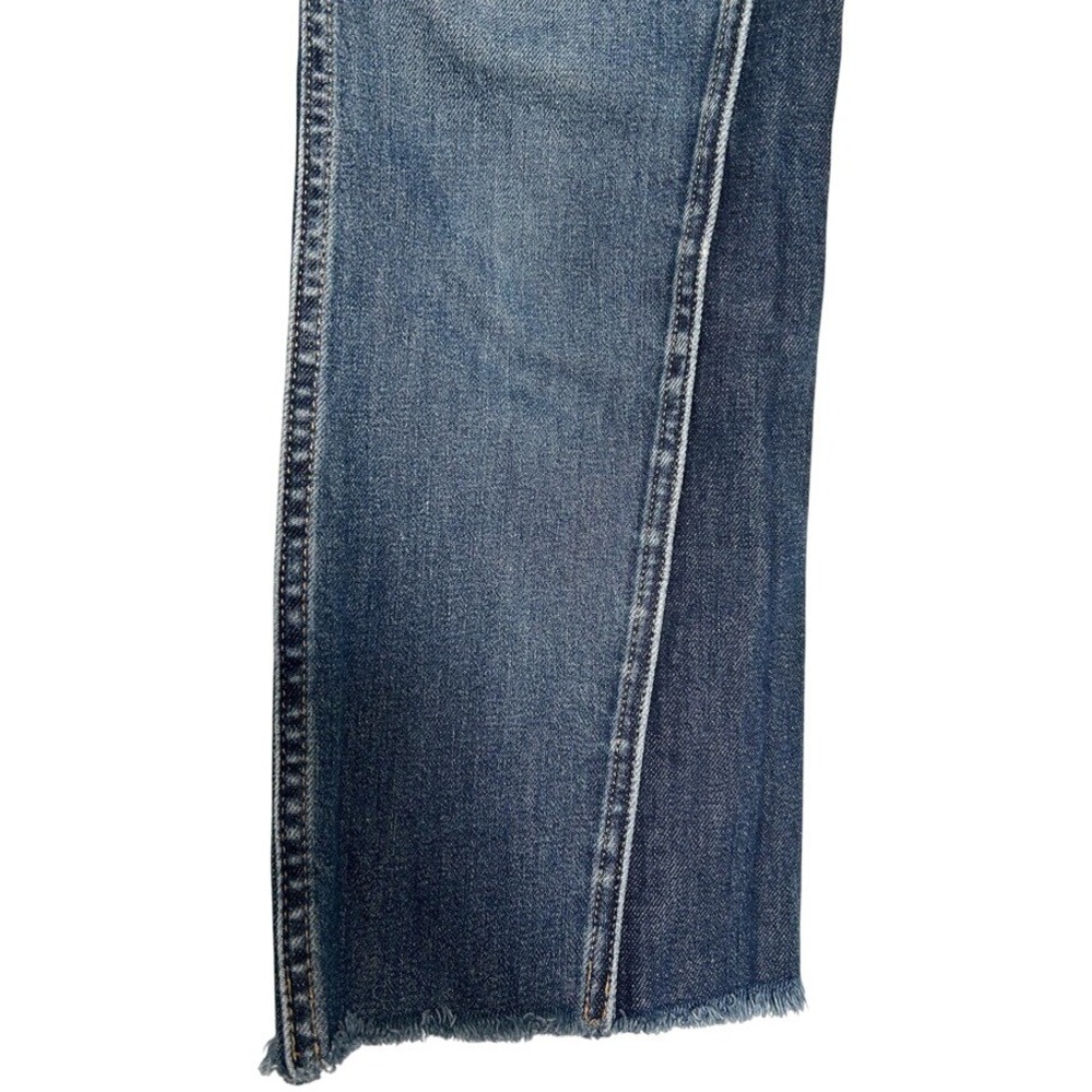 Everlane Cheeky Bootcut Ankle High Rise Crop Raw Hem Jeans Size 25 - Picture 5 of 9
